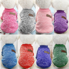 Dog Clothes for Small Dogs Soft Pet Dog Sweater Clothing for Dog Winter Chihuahua Clothes Classic Pet Outfit  Small Dog Clothes