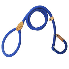 Dog Leash Slip Rope Lead Leash Heavy Duty Braided Rope Adjustable Loop Collar Training Leashes for Medium Large Dogs