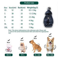 Dog Hoodies Puppy Winter Sweater Cat Jersey French Bulldog Garment Suitable For Small And Medium-sized Domestic Pets Clothes