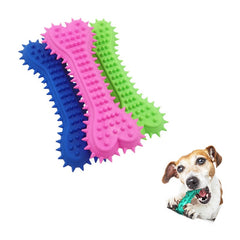Pet Dog Chew Toys Pet TPR Toy Love Heart Bone Molar Tooth Cleaning Dog Soft Rubber Toothbrush Puppy Dental Care Toy Accessories