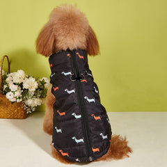 Winter Warm Dog Clothes For Small Dog Windproof  Pet Dog Coat Jacket Zipper Clothes Puppy Outfit Vest Yorkie Chihuahua Clothes