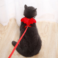 Angel Wings Cute Cat Harnesses Pet Harness and Leash Set For Cats Puppy Rabbit Kitten Accessories artículos para mascotas Lead