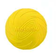 15/18/22cm Fashion Dog Toy Flying Discs Pet Dogs Silicone Game Trainning Interactive Puppy Toys Puppy Pet Supplies