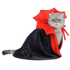 Halloween Funny Pet Costumes Cute Cosplay Vampire Cloak for Small Dog Cat Kitten Puppy Dress Kawaii Pet Clothes Cat Accessories