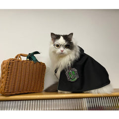 Pet Shawl Cat Cosplay Small Magic Cloak Spring and Autumn Clothes  Pet Cosplay Cloak College Pet Clothes