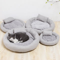 Cute Egg Tart Cat Bed Four Seasons Available Pet Room Suitable for Outdoor Picnic Travel Cat Pet Supplies