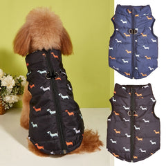 Winter Warm Dog Clothes For Small Dog Windproof  Pet Dog Coat Jacket Zipper Clothes Puppy Outfit Vest Yorkie Chihuahua Clothes